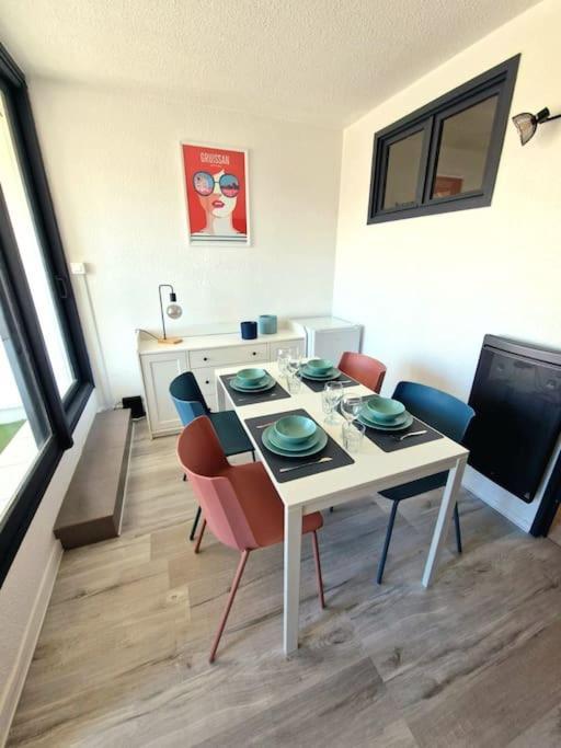 L'Escapade Gruissanaise, Appartement 1 Chambre, Loggia, Climatisation, Wifi Avec Piscines De Mi-Mai A Mi-Septembre Dans Residence Exterior photo